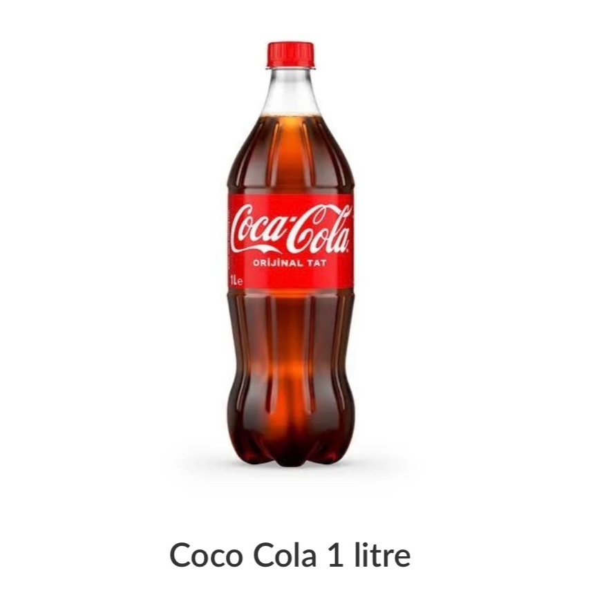Coca-Cola Şekersiz (1 L.)