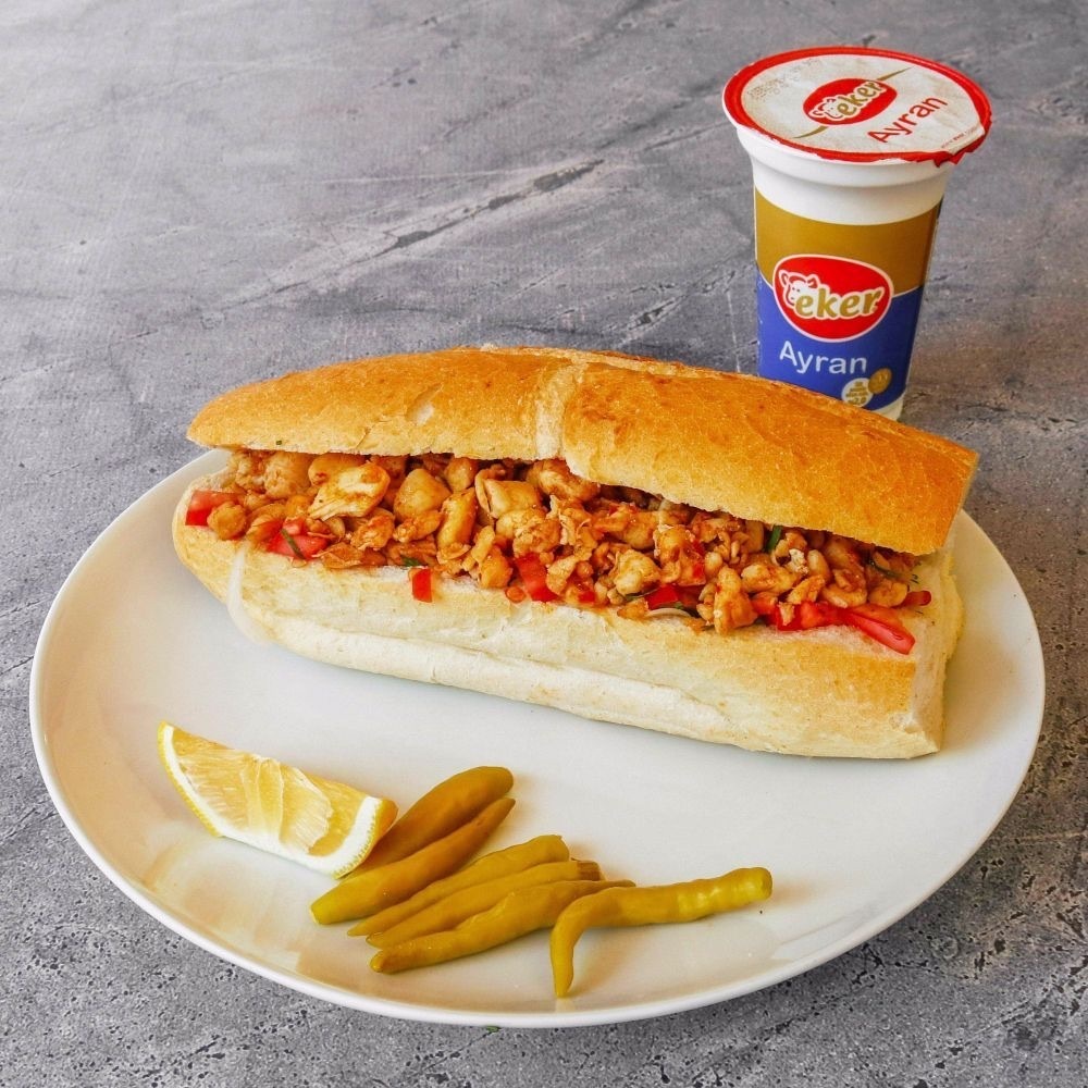 2'li Ekmek Arası Tavuk Tantuni