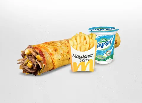 Et Döner Maydonoz Large Dürüm Menü