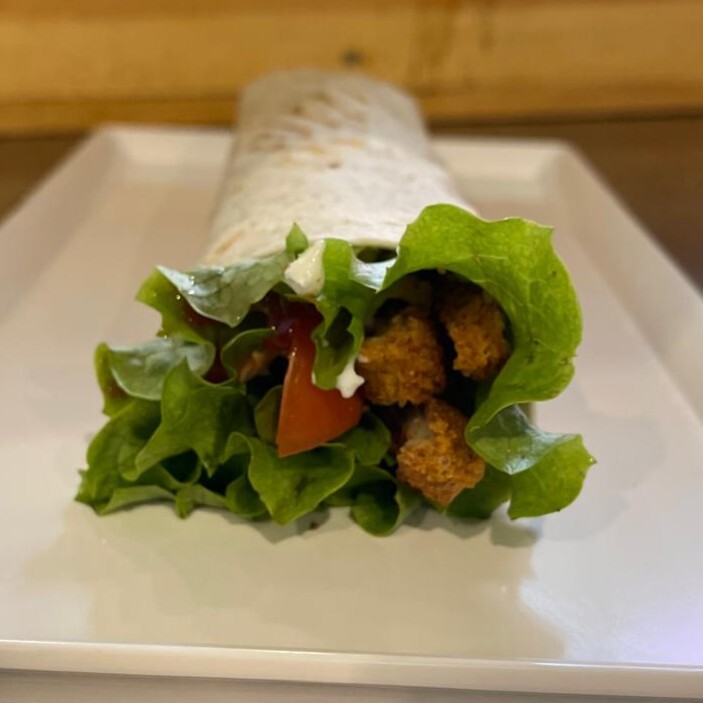 Tortilla Schnitzel Sandwich