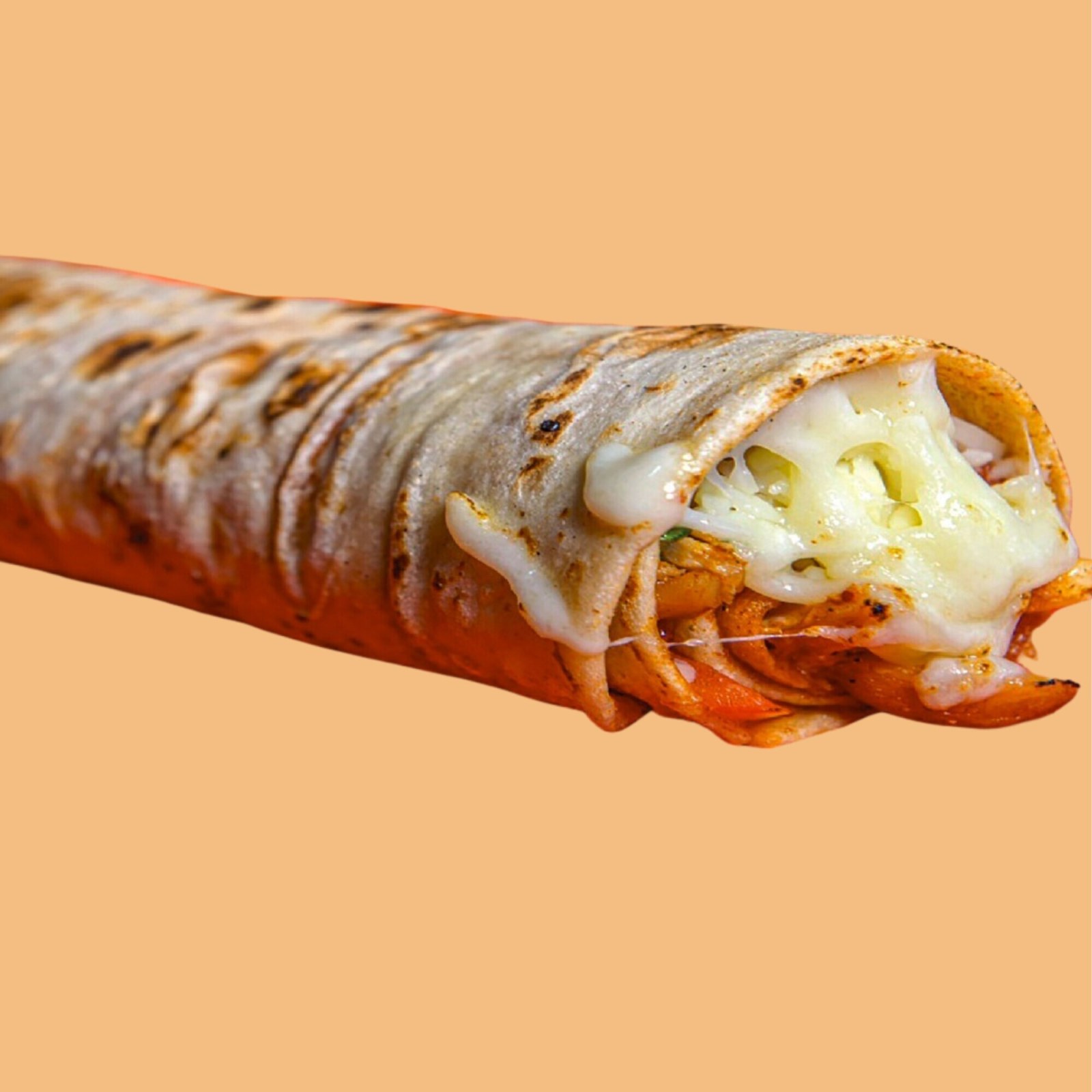 Bol Kaşarlı Tavuk Döner Dürüm (100 Gr)
