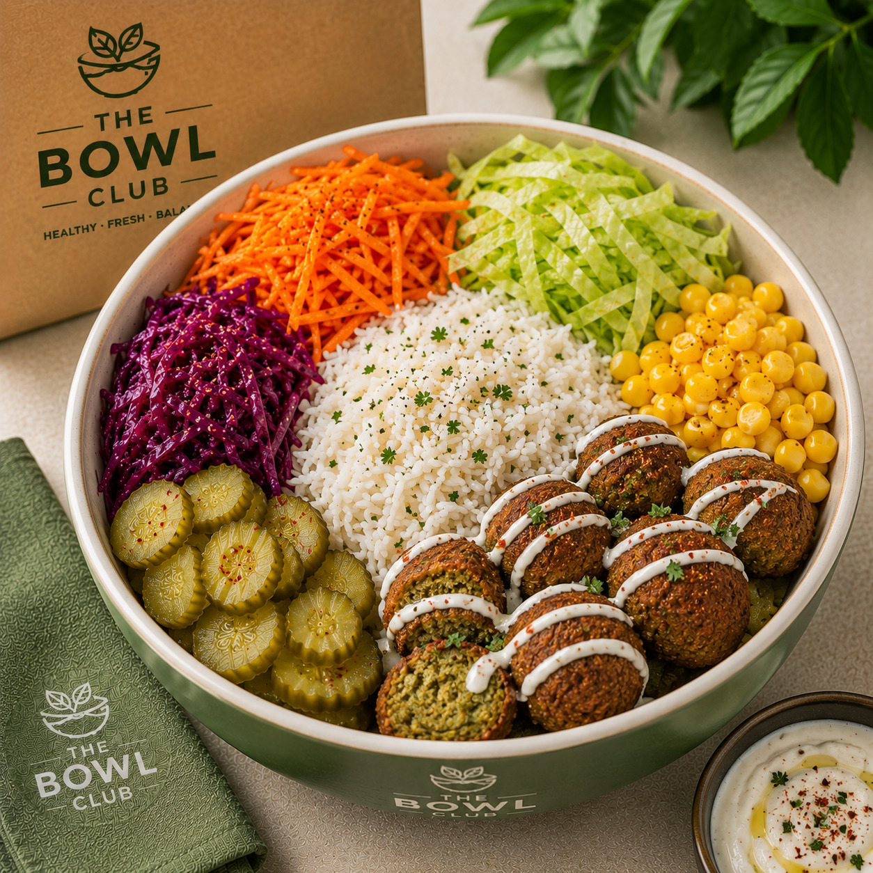Basmati Falafel Bowl