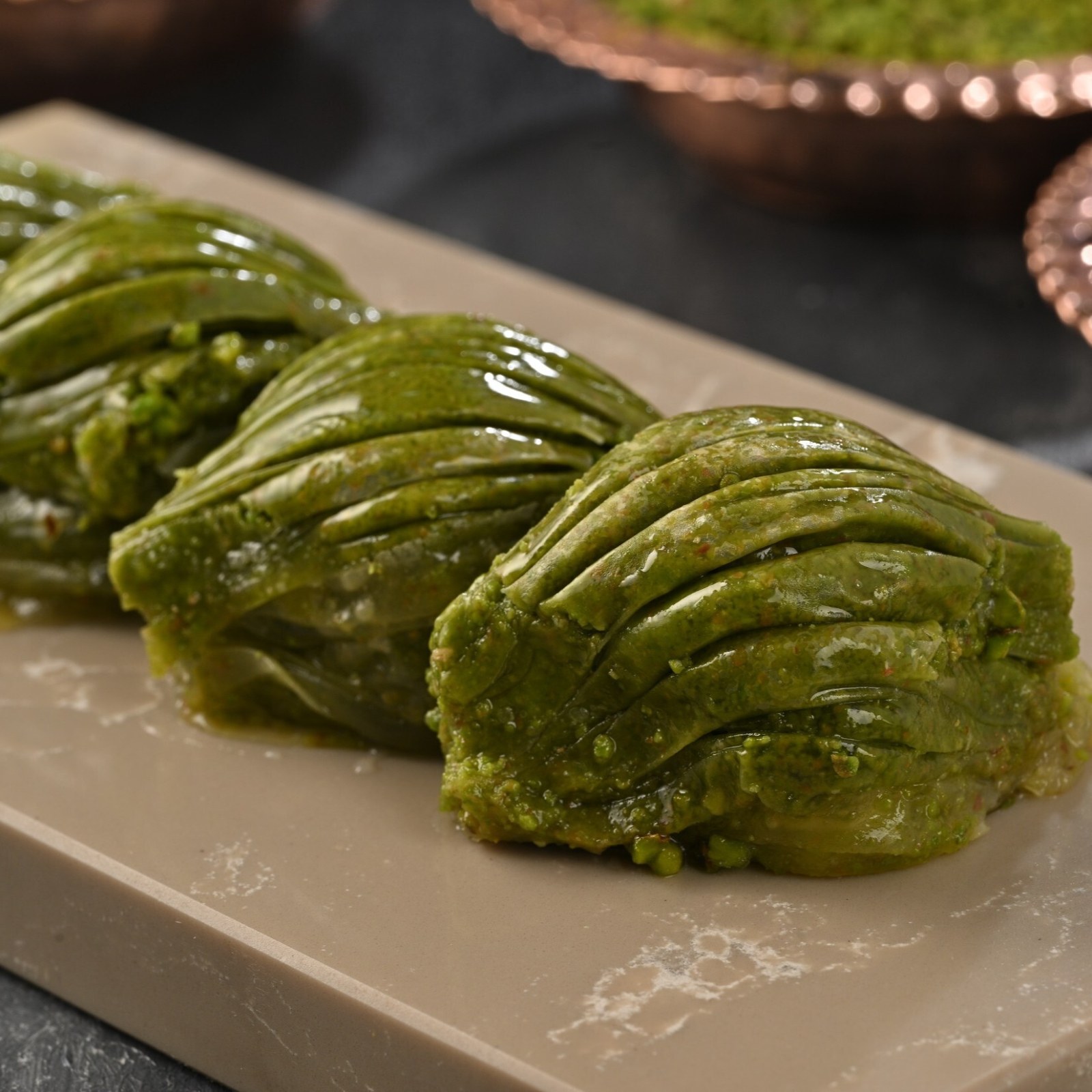 Yeşil Midye Baklava(1 Kg.)