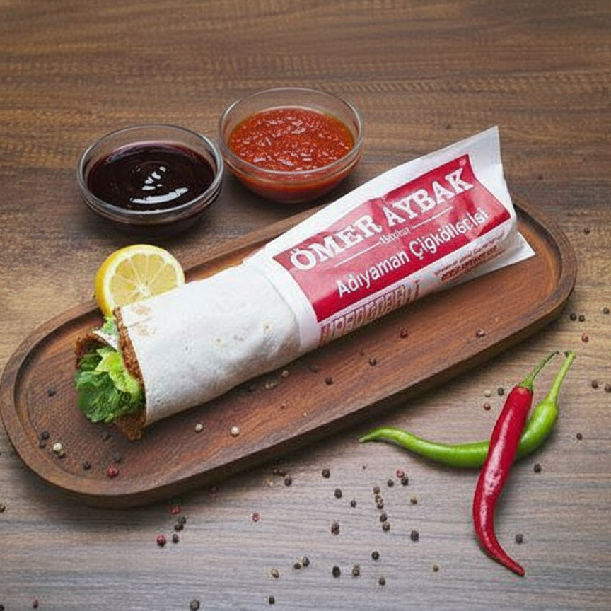 Mega Çiğ Köfte Dürüm ( 150 gr )