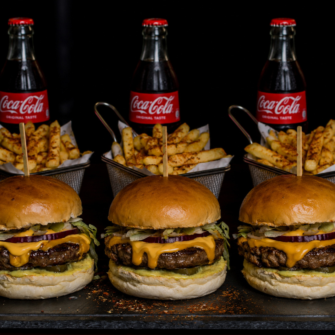 3'lü Cheeseburger Menü