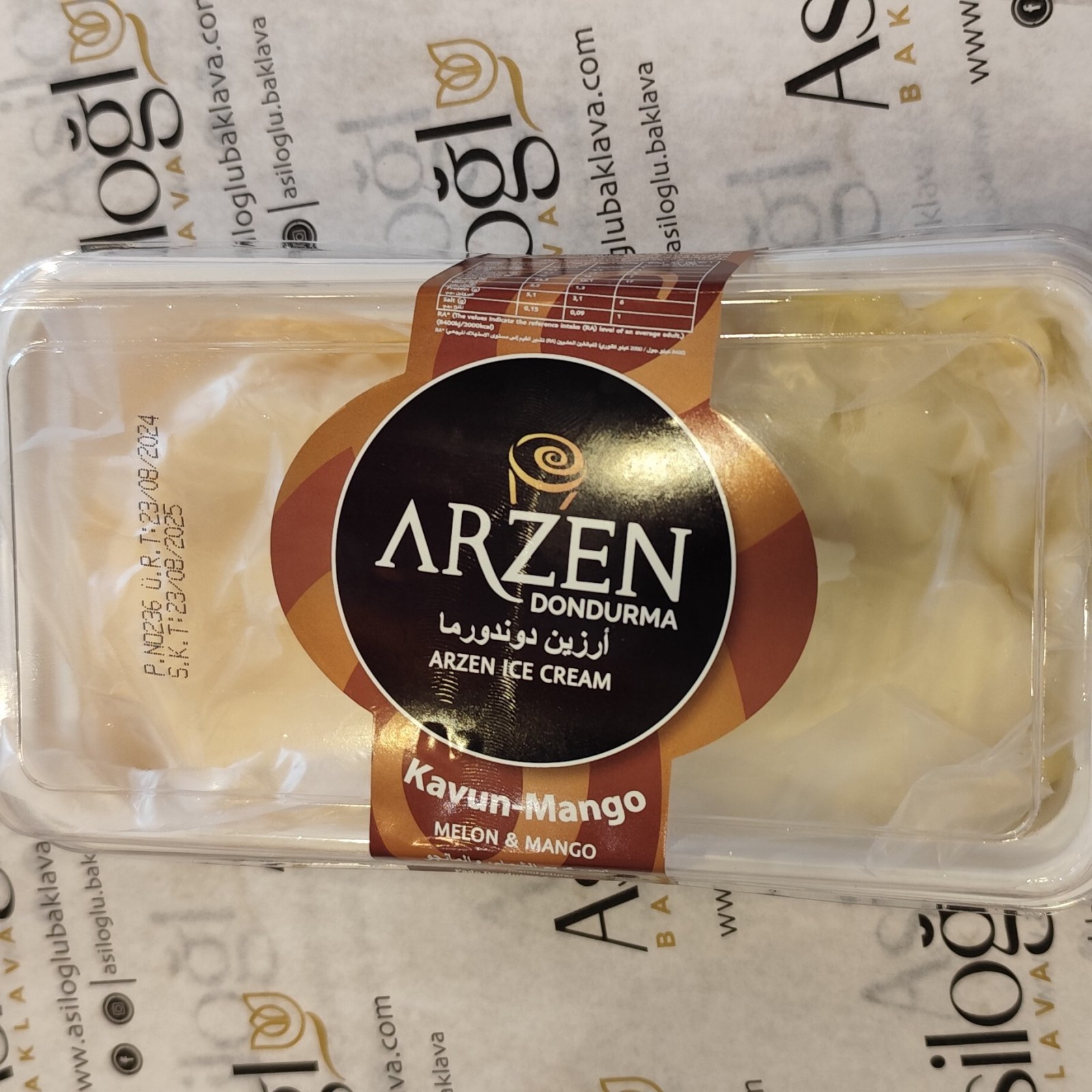 Arzen Limon Çilek Karışık Dondurma (500 gr)
