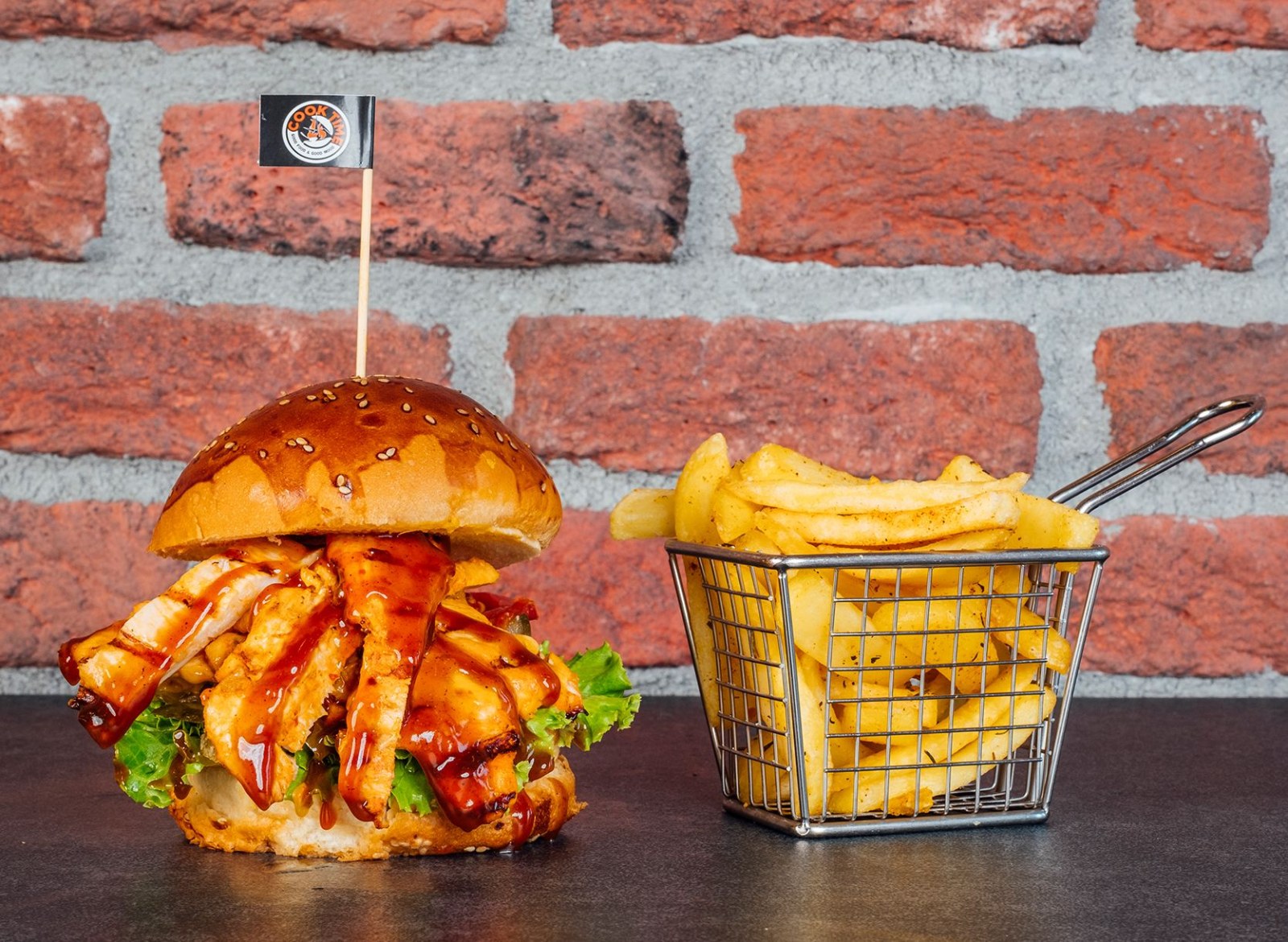 Chicken BBQ Burger