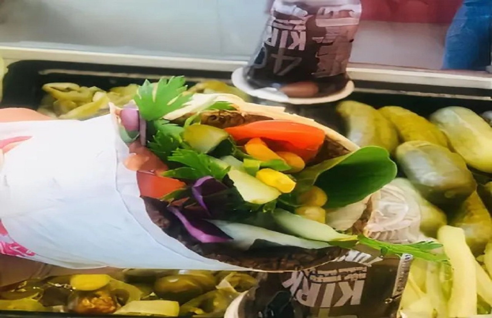 Mega Çiğ Köfte Dürüm