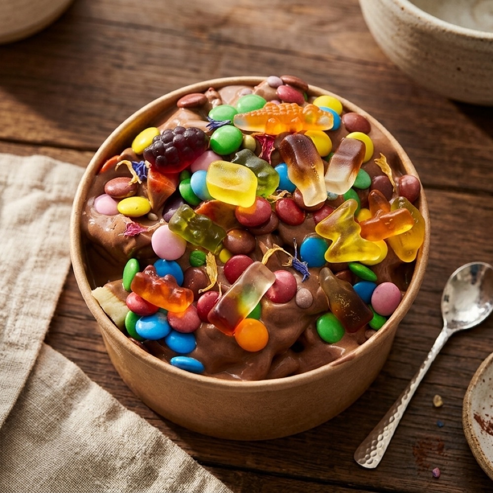 Waffle molası jelıbon bonibon