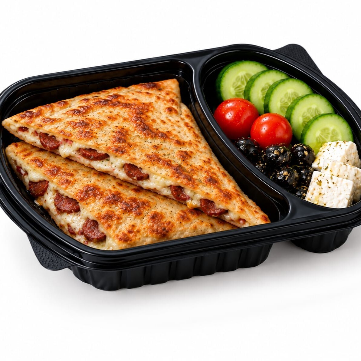 Kaşar Sucuklu Gözleme Tabağı