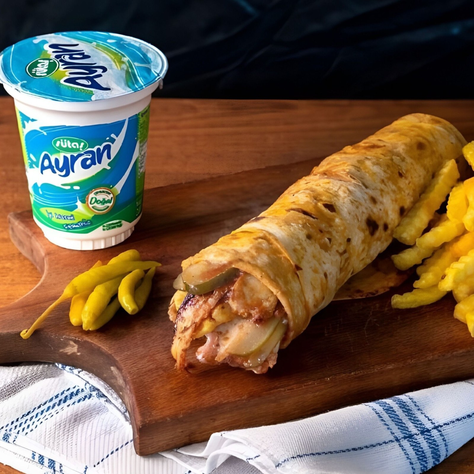 Tavuk Döner Small Dürüm (S) Menü