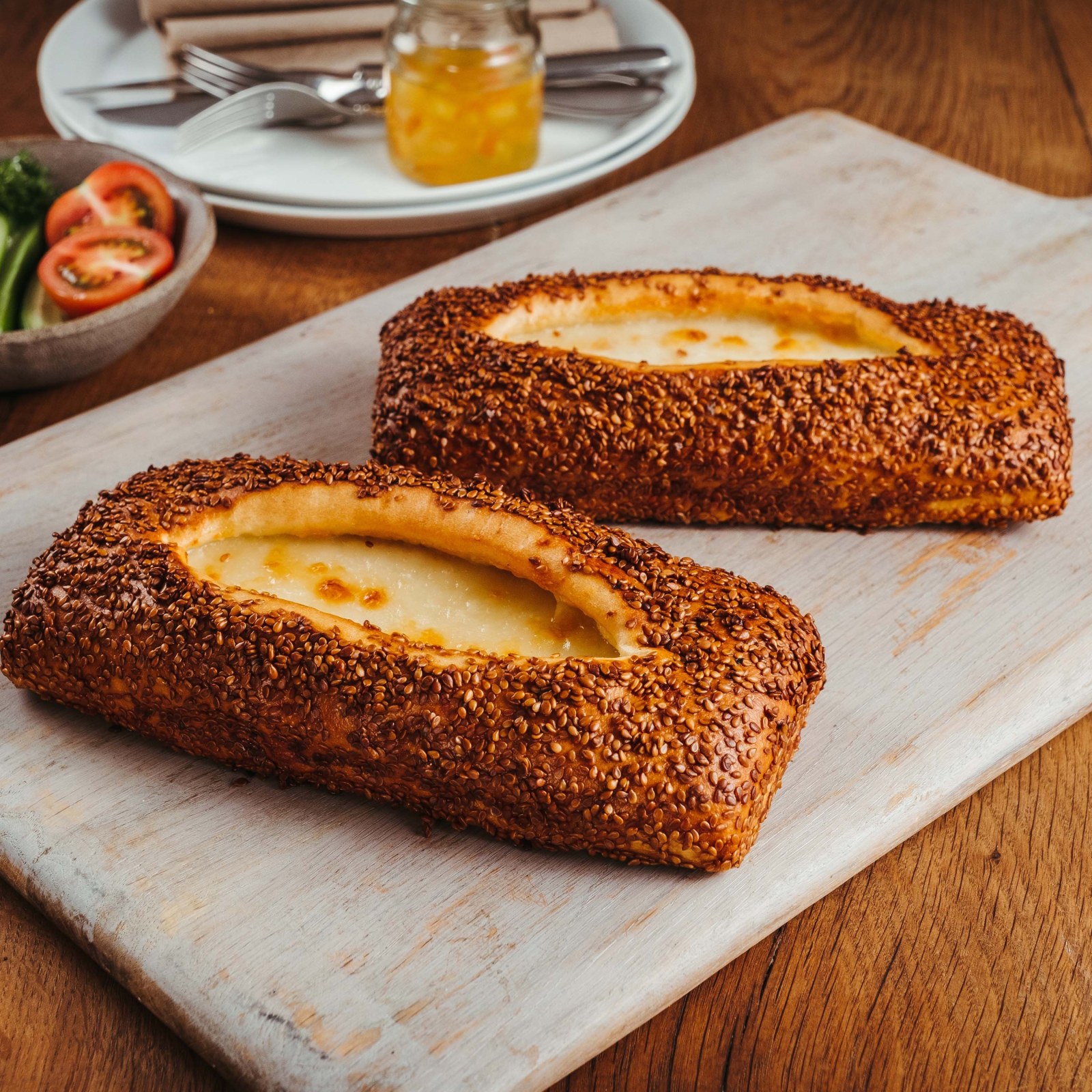 Dopdolu Kaşarlı Simit