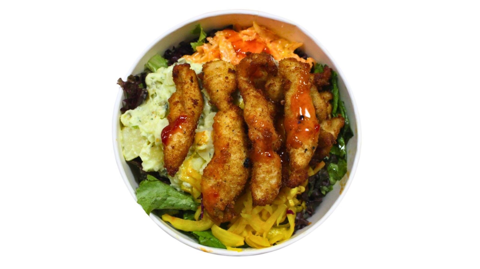 Sweet Chili Crispy Chicken Bowl
