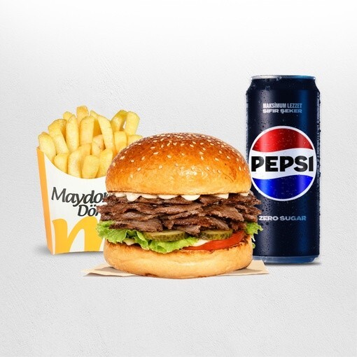 Et Döner Burger Menü
