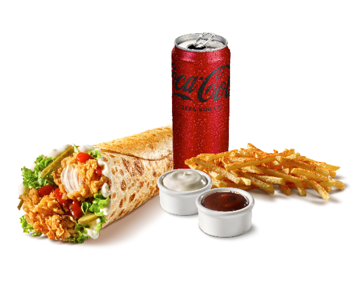 Cajun Roll Menü