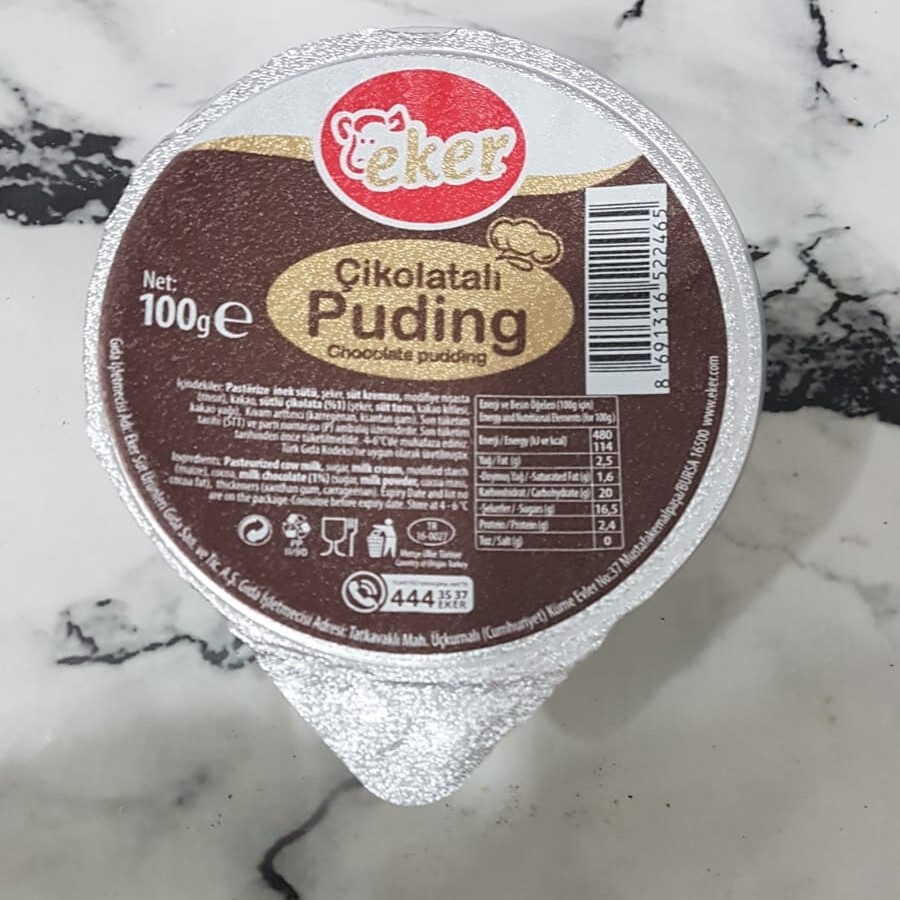 EKER ÇİKOLATALI PUDİNG (100 gr)