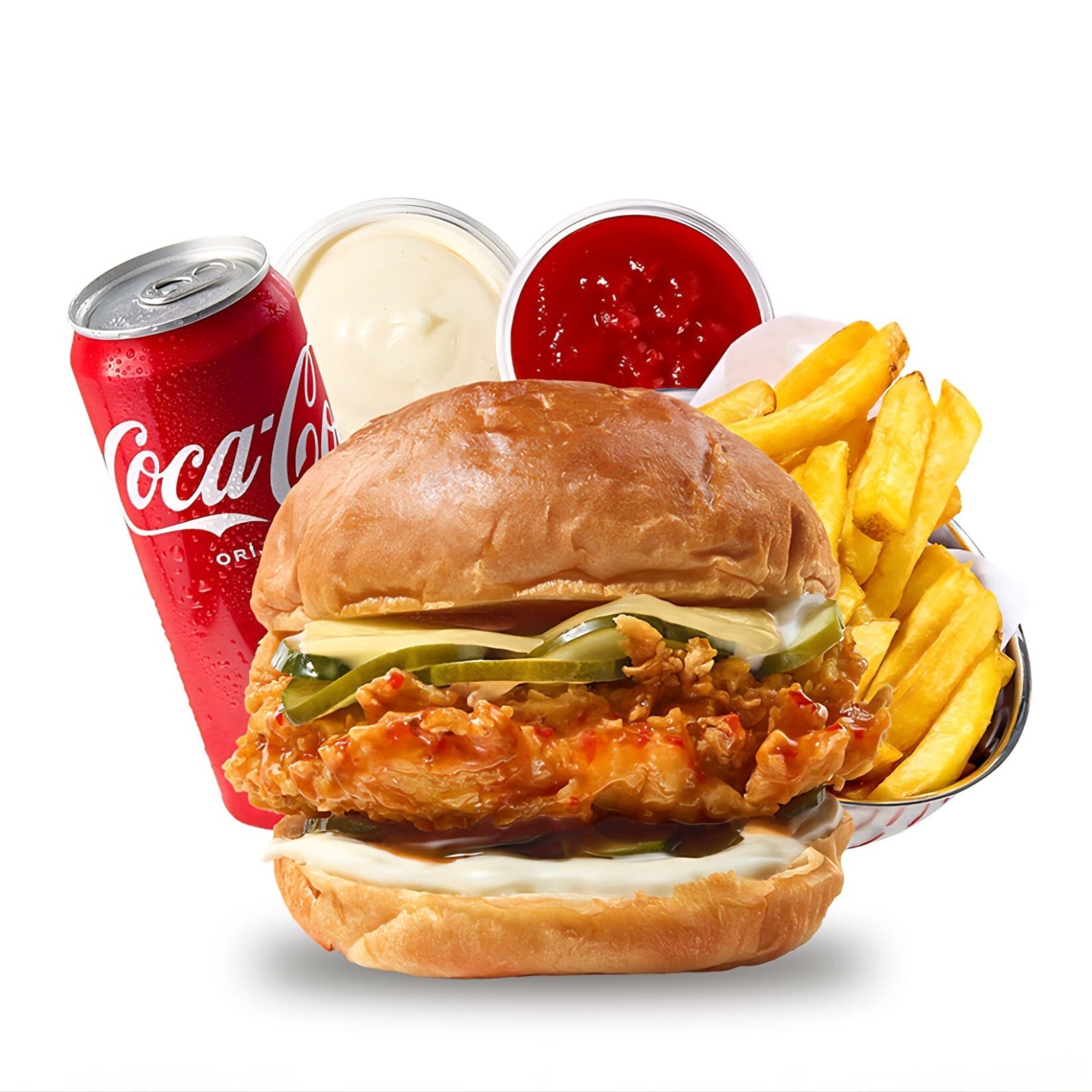 Sweet Chili Burger Menü