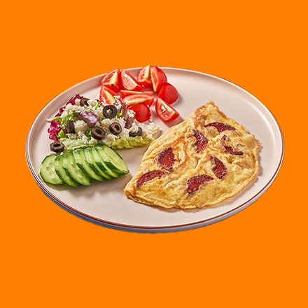 Sucuklu Omlet