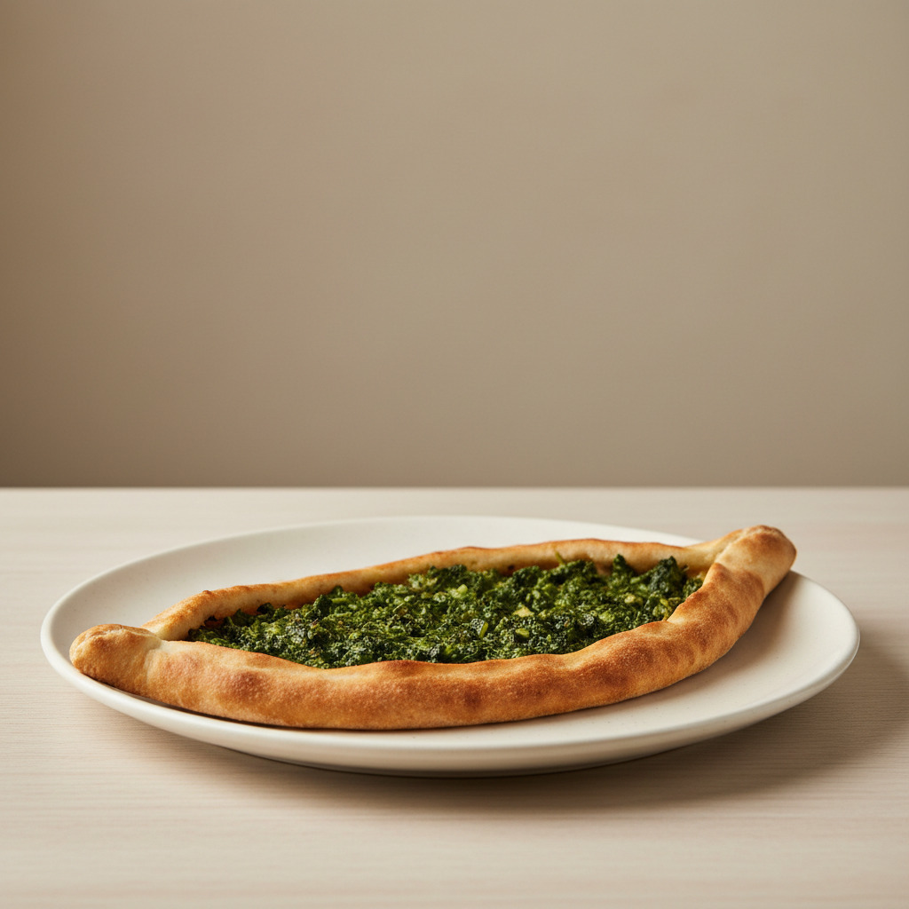 Ispanaklı Pide