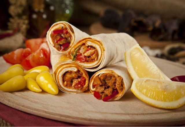 Kaşarlı Tavuk Tantuni Dürüm