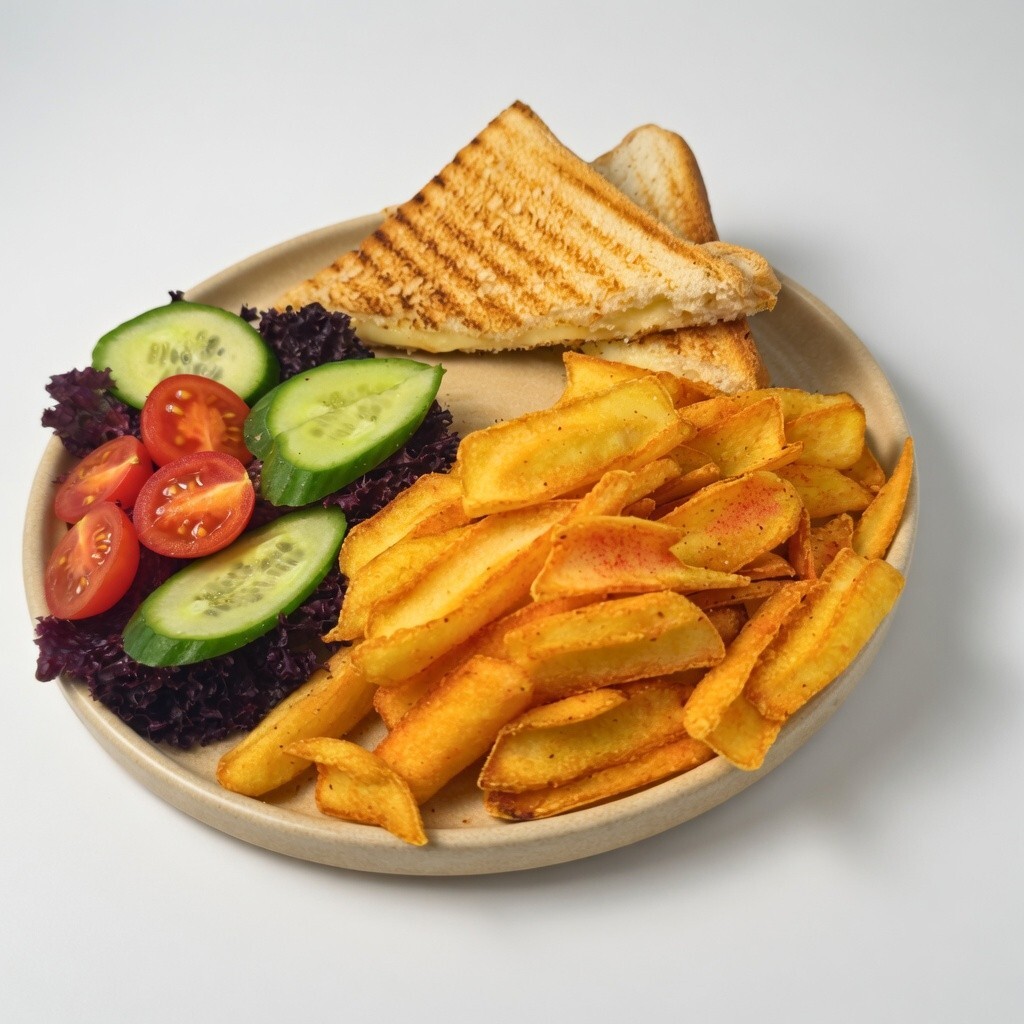 Sucuklu Kaşarlı Tost