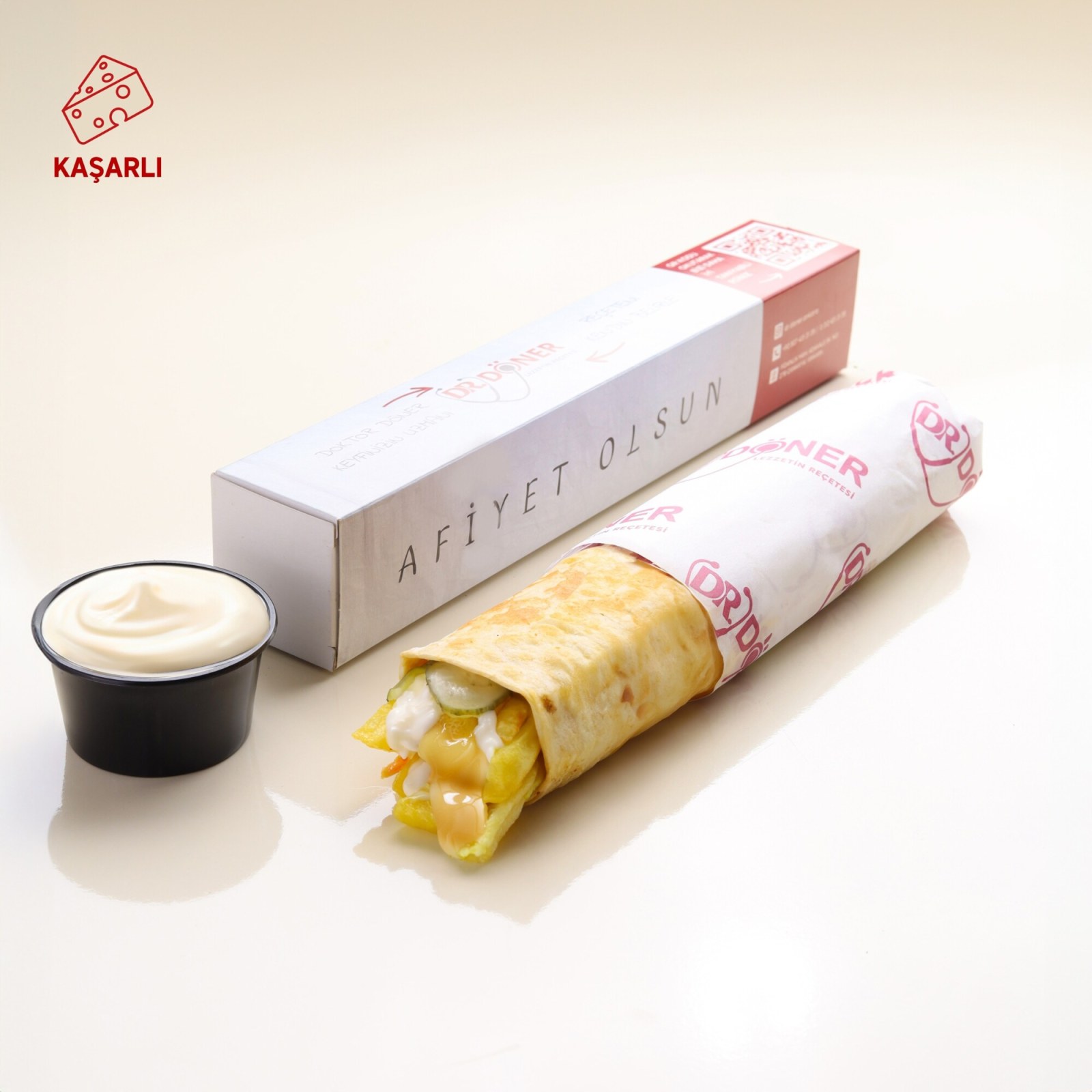 Kaşarlı Patates Dürüm