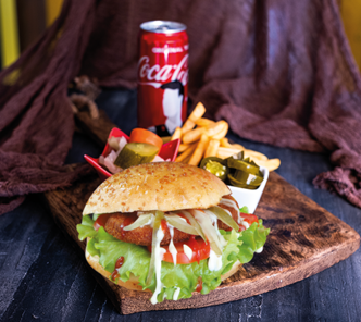 Tavuk Burger Menü