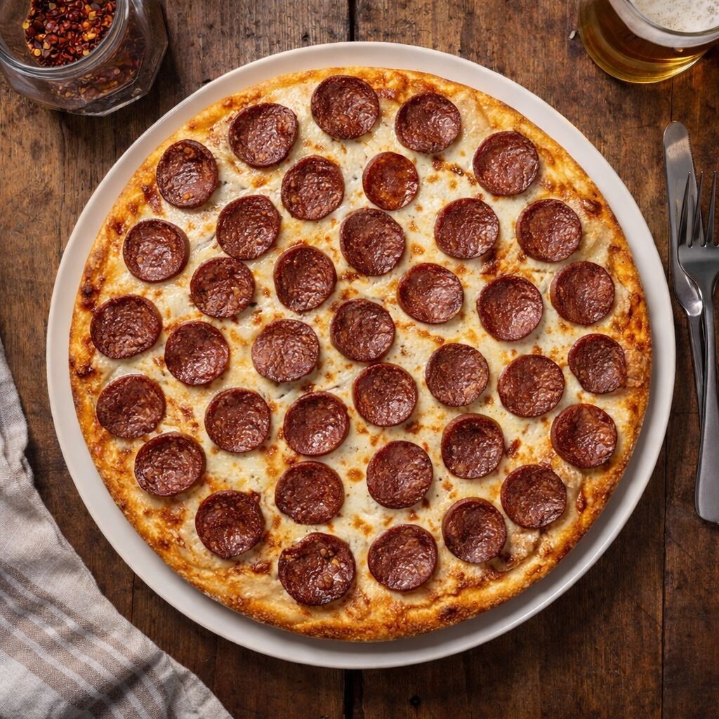 Sucuklu Pizza (Büyük)