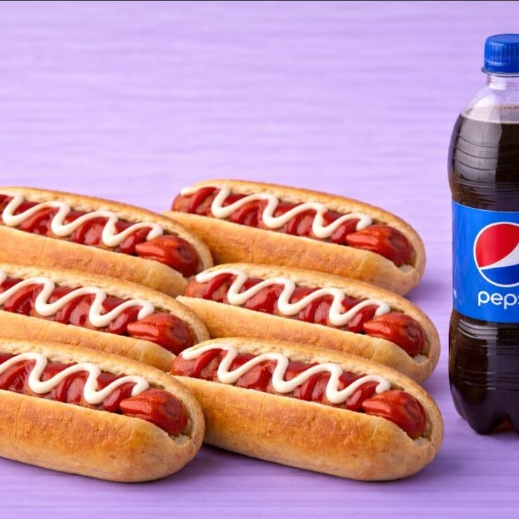 Hotdog Menü (6 Adet)