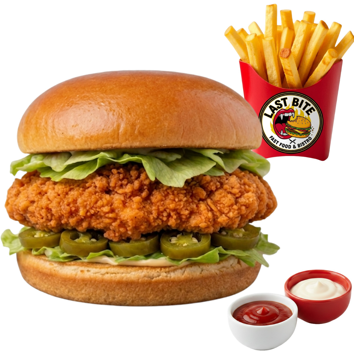 Mexico Cajun Burger Menü
