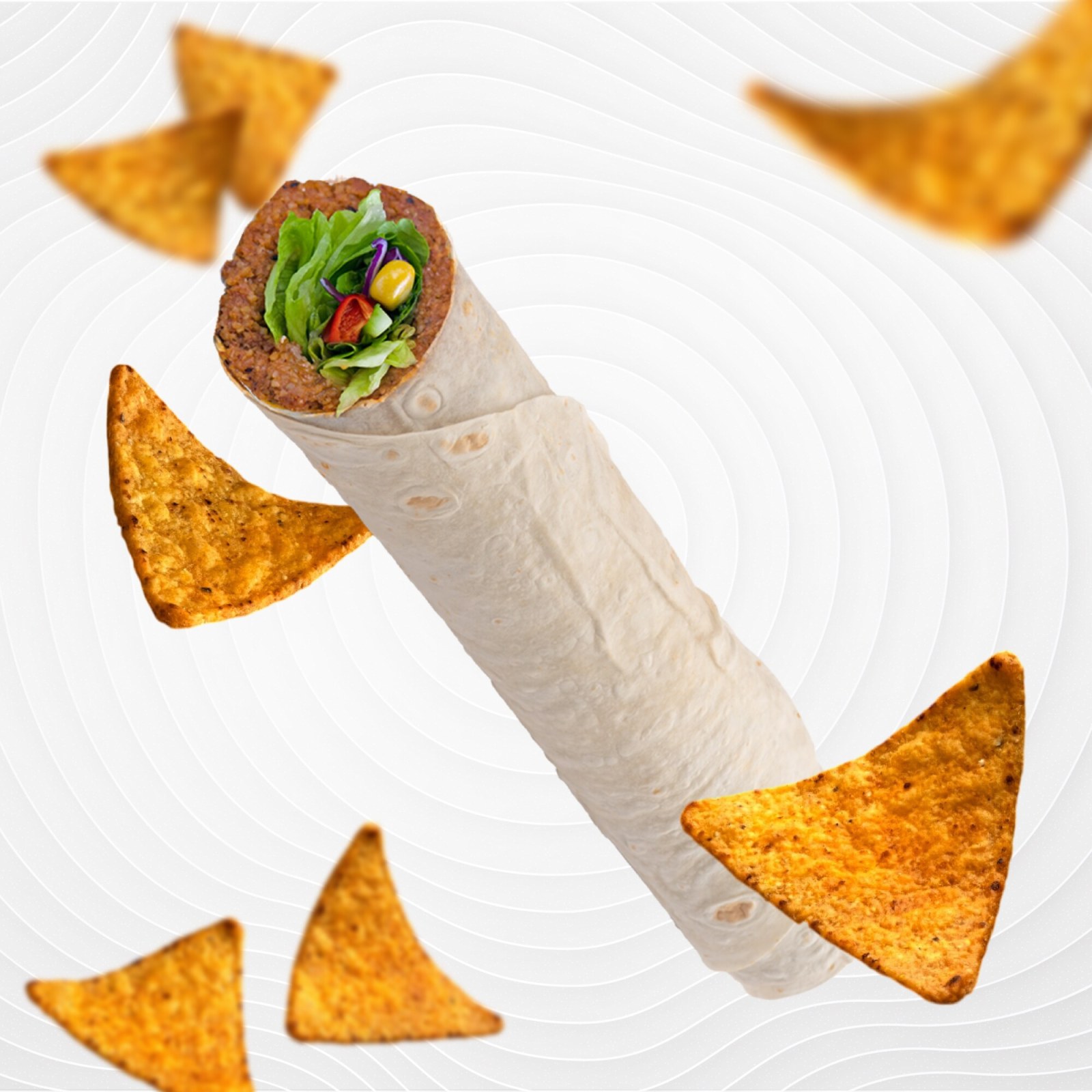 Doritoslu Mega Dürüm (140 Gr)