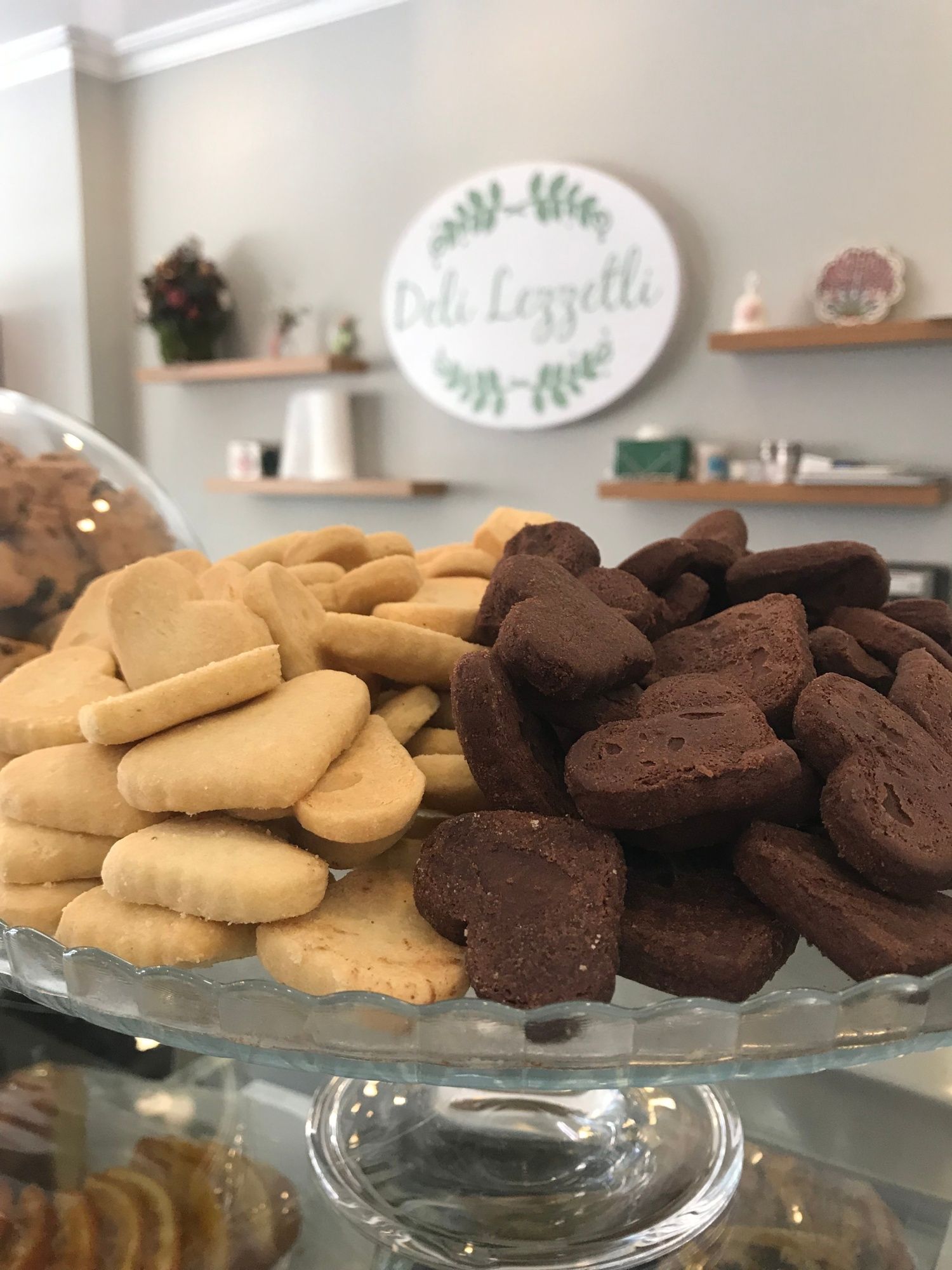 Kakaolu & Vanilyalı Kalp kurabiye (250 gr)