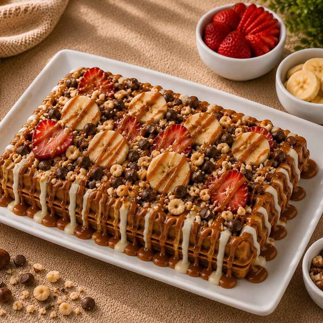 Meg Waffle Karamel