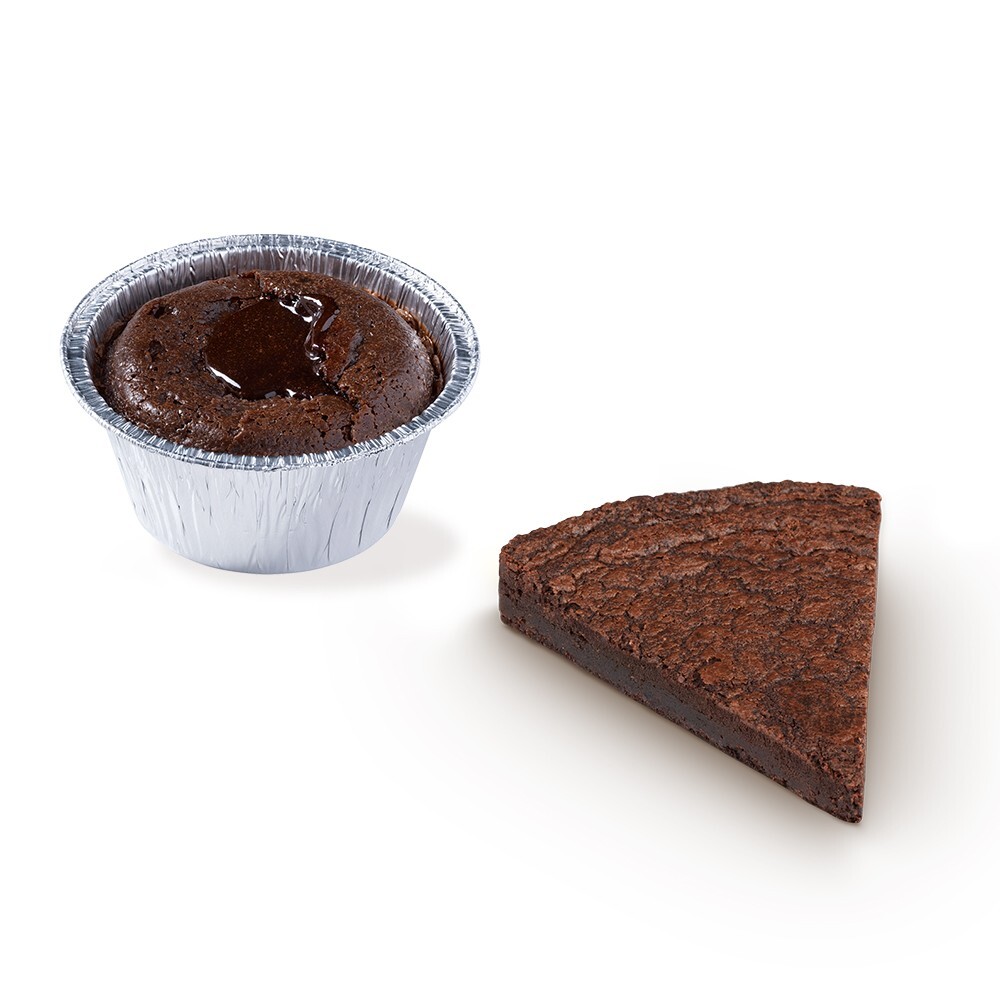 2'li Tatlı ( Sufle-Brownie )