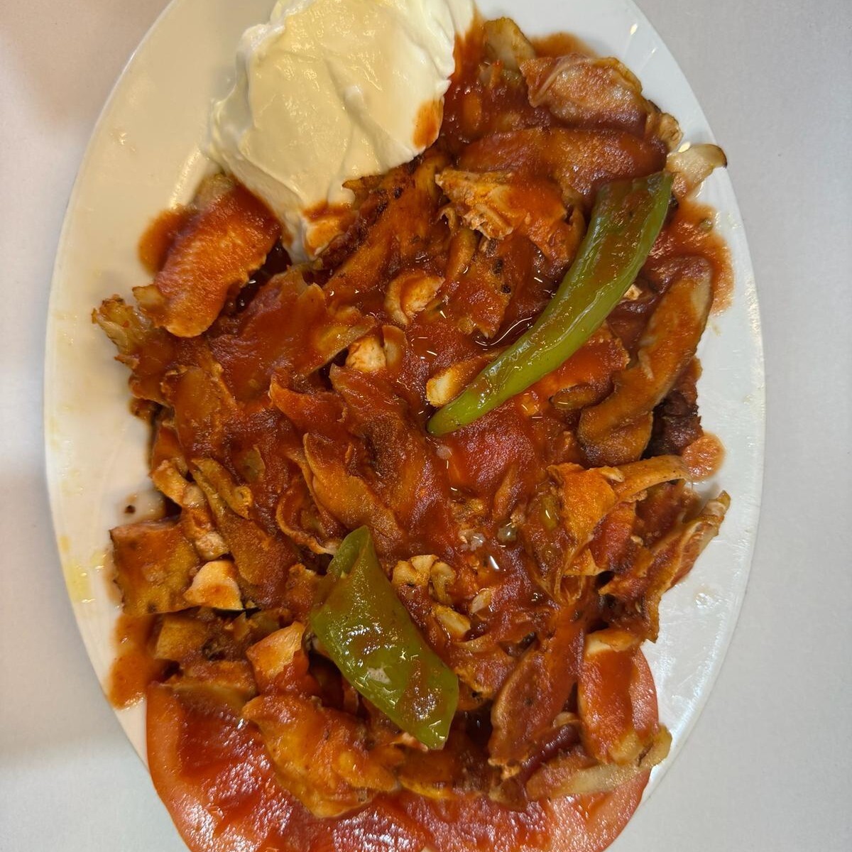 İskender (Tavuk Dönerden)