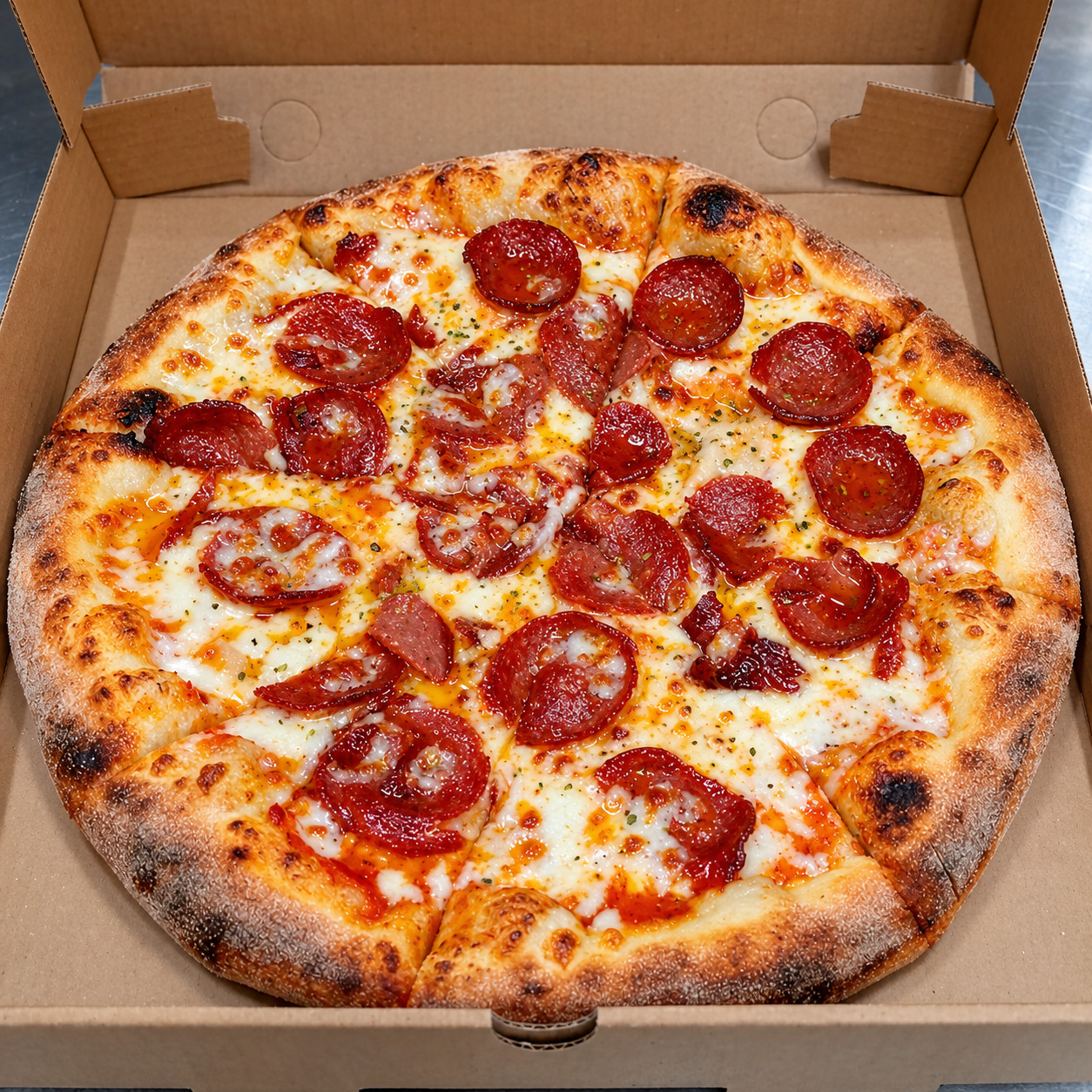 Sucuklu Pizza (Büyük Boy)