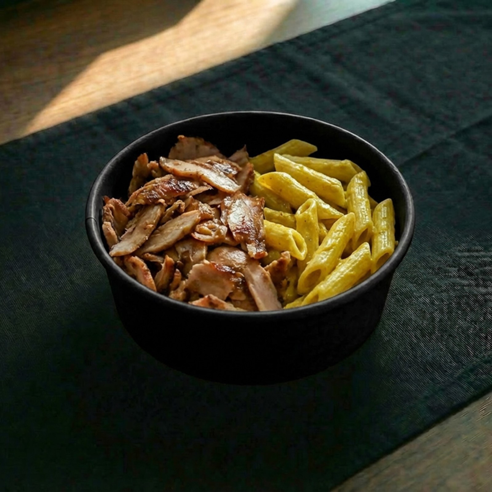 Körili Soslu Penne Makarna Tavuk Döner