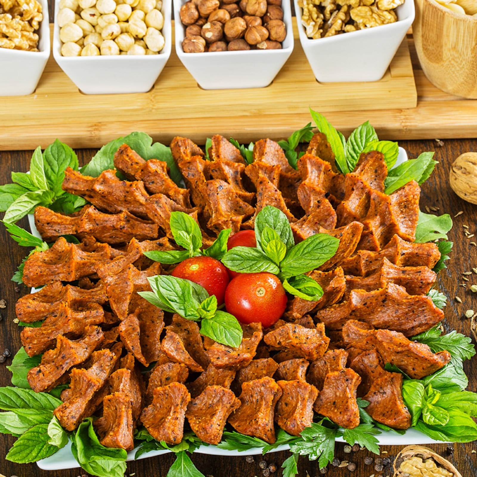 Chef Bilal Gurme Ceviz & Bademli Çiğköfte (750 gr.) Porsiyon