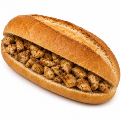 Tavuk Kavurma Tam Ekmek