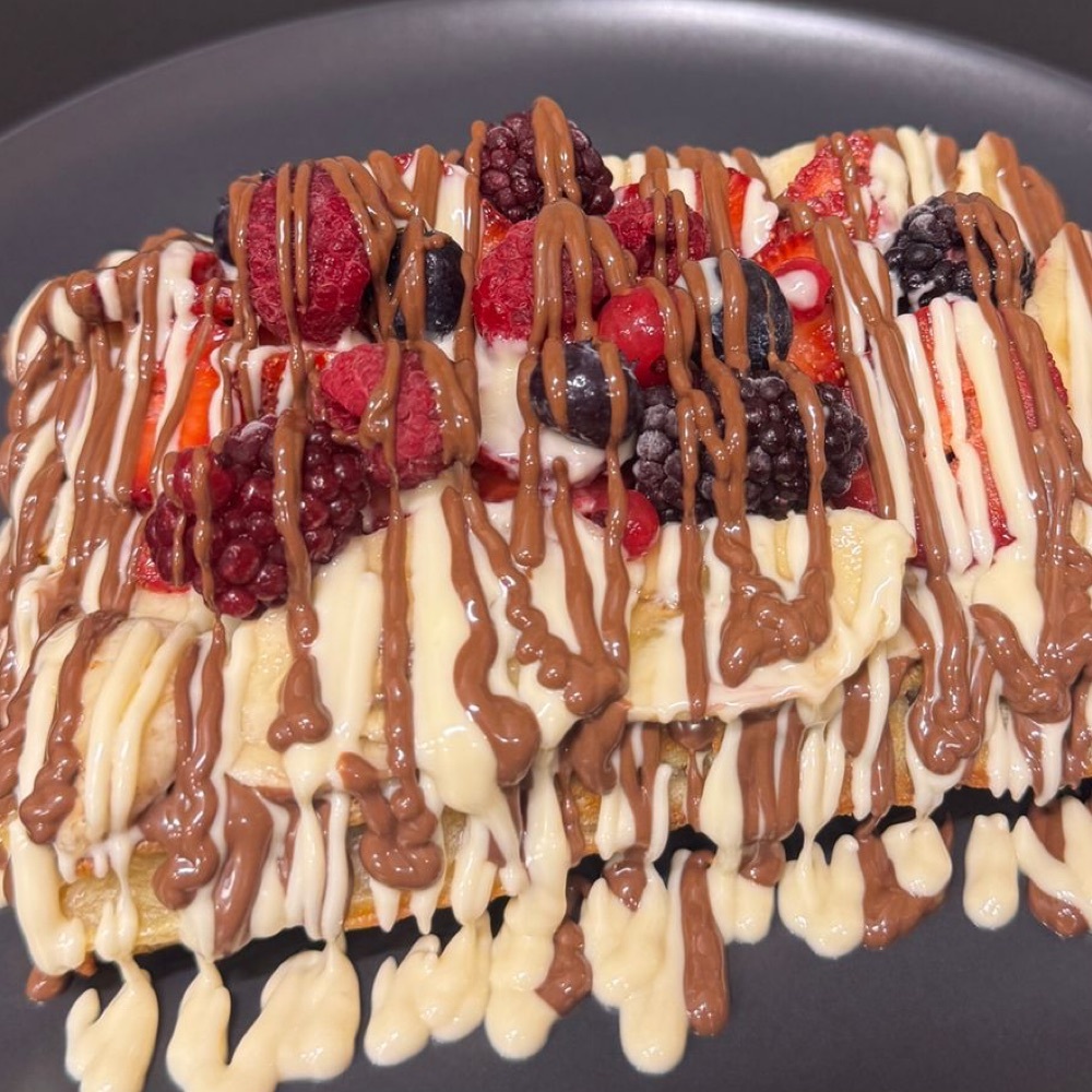 Orman Meyveli Waffle (Standart Hamur)