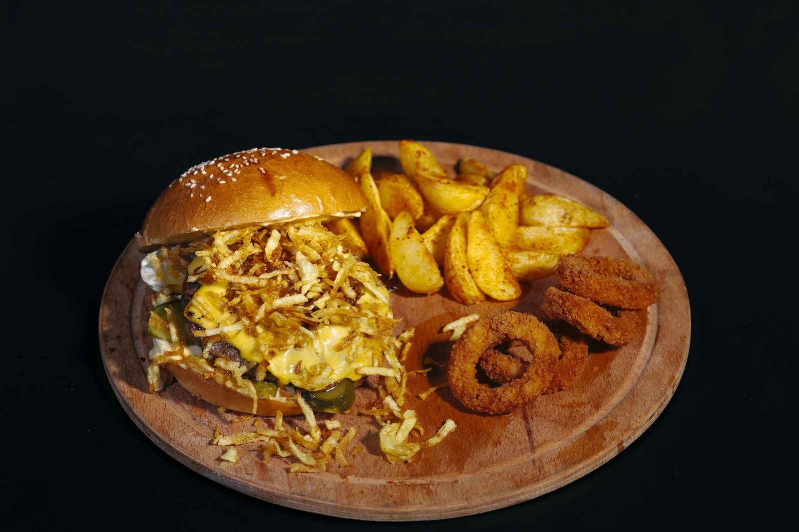 Kibrit Patates Burger