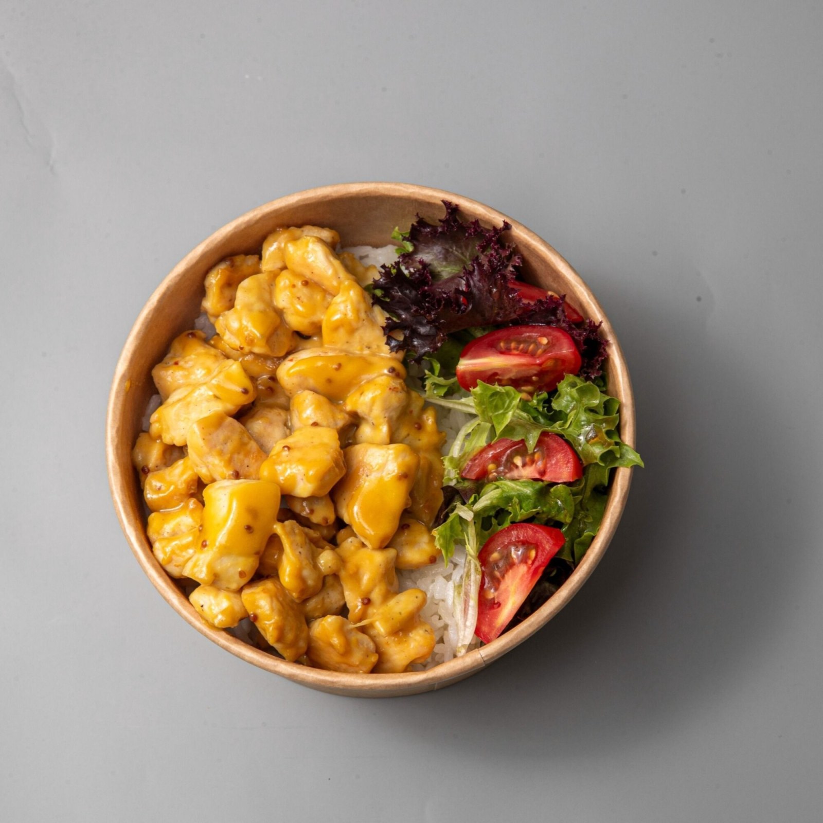 Ballı Hardallı Tavuklu Pilav Bowl