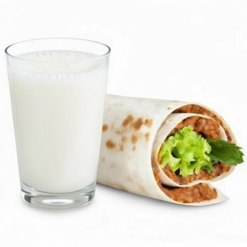 Uber Eats Özel Dürüm XL + Büyük Ayran Menü