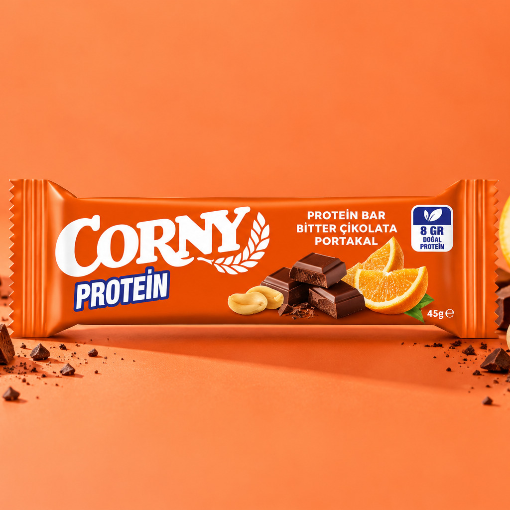 Corny Protein Bar Çikolata Portakal