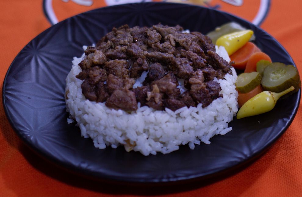 Kavurmalı Nohutlu Pilav