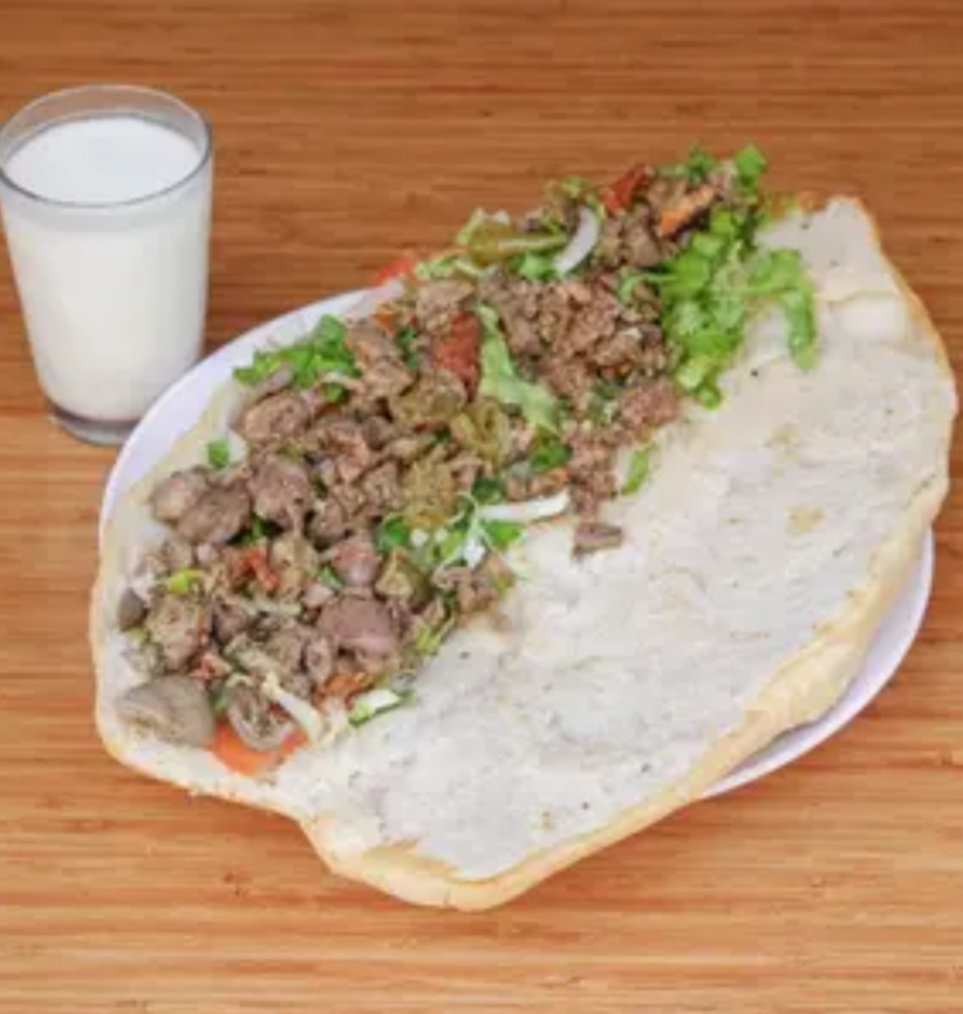 Tam Ekmek Arası Tavuk Ciğer Menü