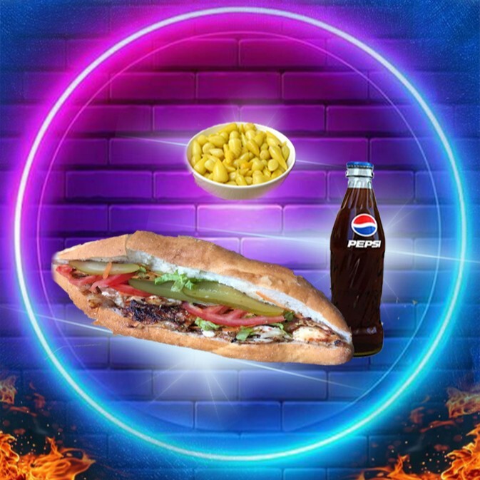 Tam Ekmek Tavuk Döner + (200 Ml)Pepsi