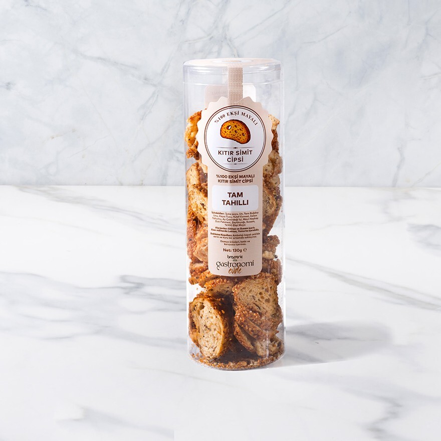 Ekşi Mayalı Tam Tahıllı Kıtır Simit Cipsi