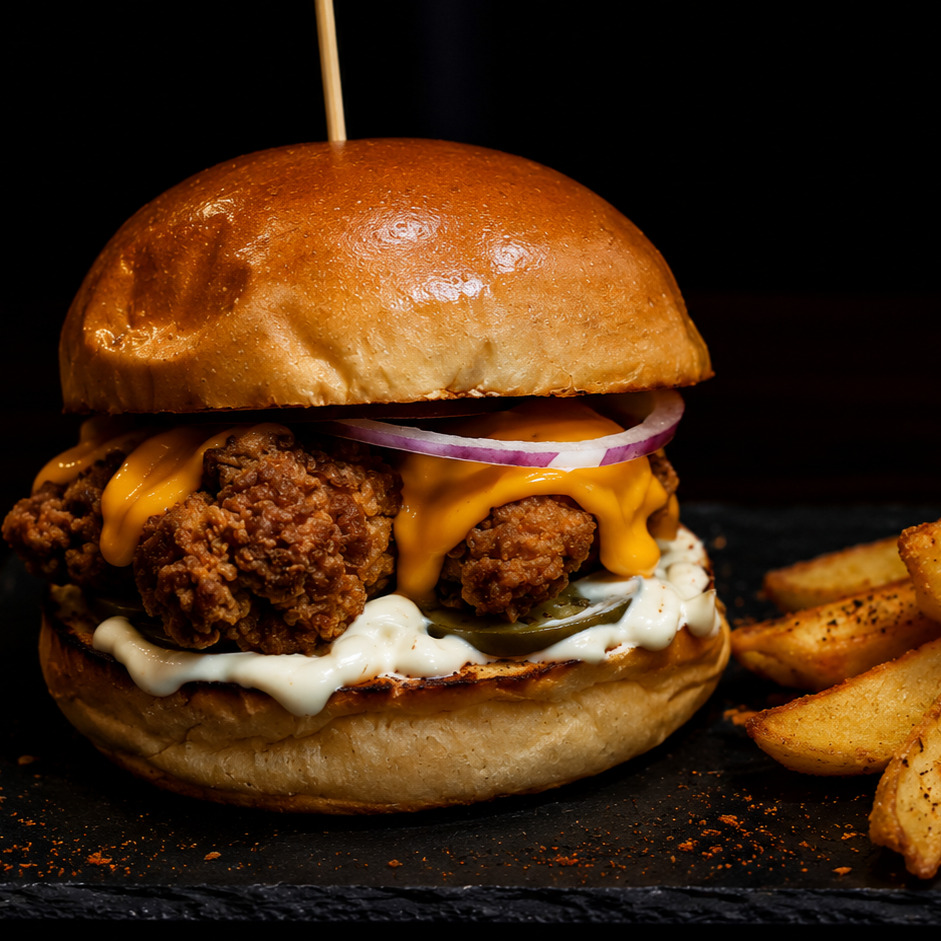 Crispy Chicken Ranch Burger