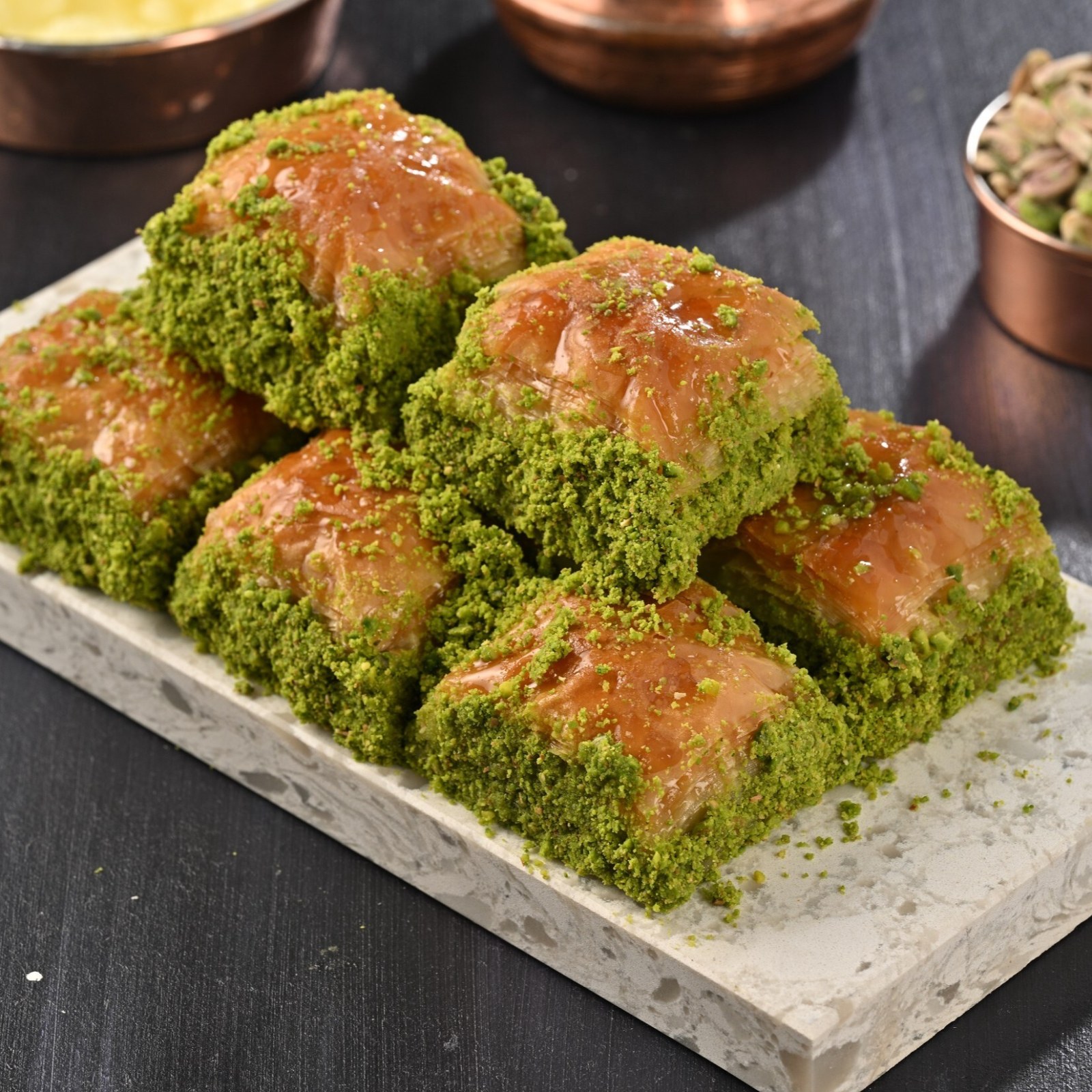 Kuru Baklava Fıstıklı (1 Kg.)